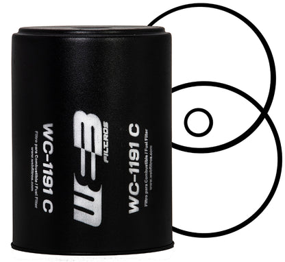 Filtro combustible wed WC1191C máquina agrícola equivalente en Wix 33196