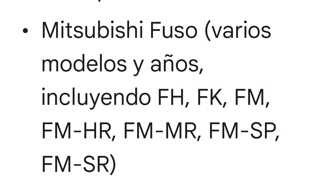 Filtro combustible Wix 33525 Mitsubishi fusso