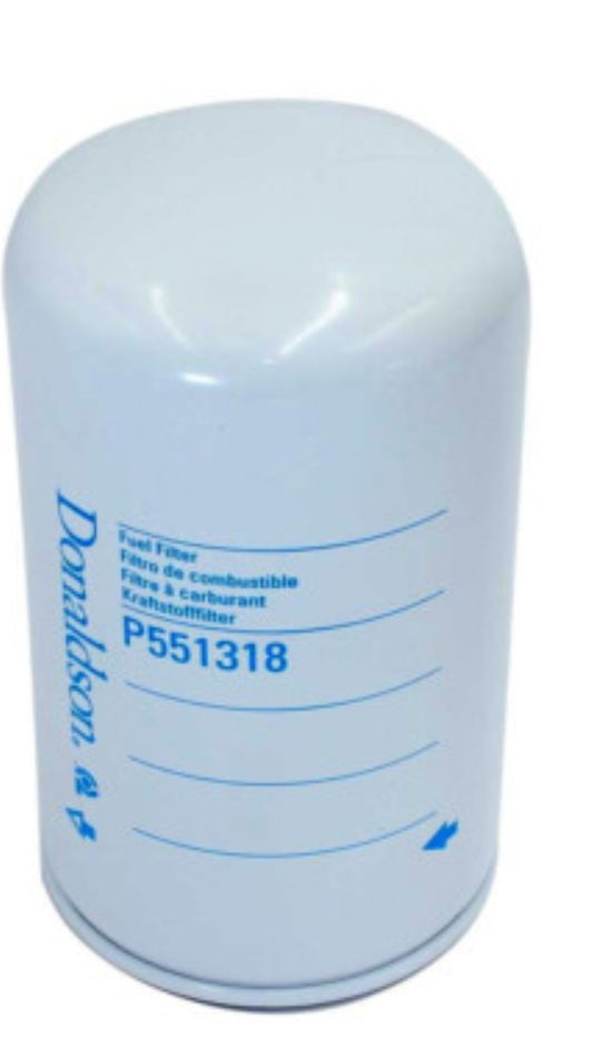 Filtro Combustible P551318 Donaldson Camiones International CF600 / 4300 equivalente Balwin BF7629"